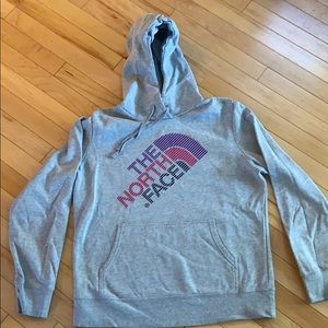 The North Face sweatshirt